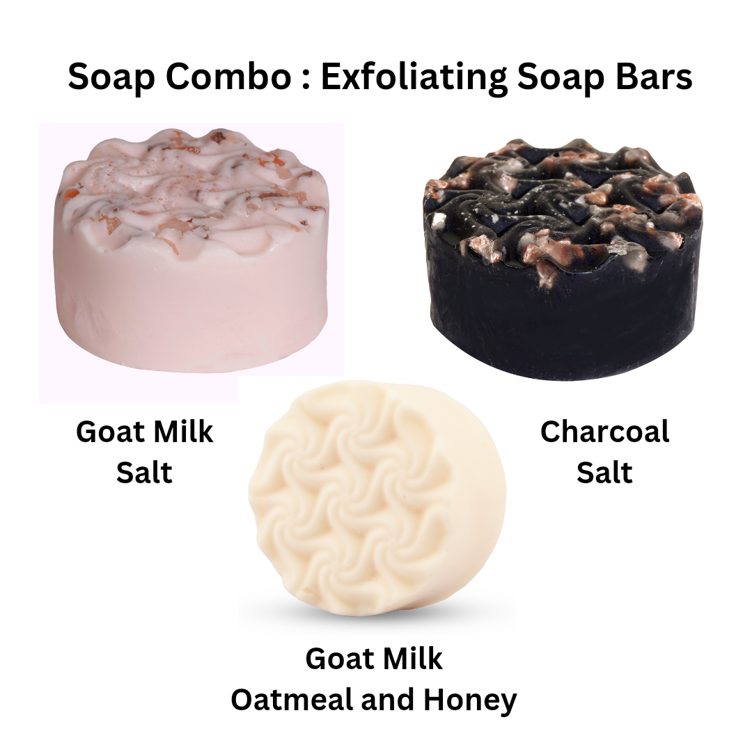 Nesa Handmade Soap Combo – Pack of 3 (100g each) | Skin-Loving & Gift-Ready