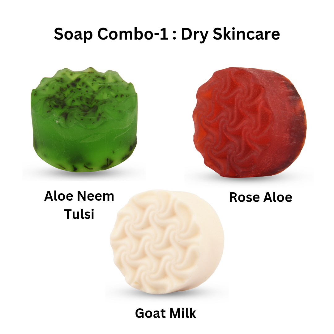 Nesa Handmade Soap Combo – Pack of 3 (100g each) | Skin-Loving & Gift-Ready