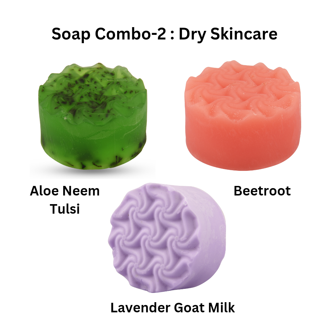 Nesa Handmade Soap Combo – Pack of 3 (100g each) | Skin-Loving & Gift-Ready