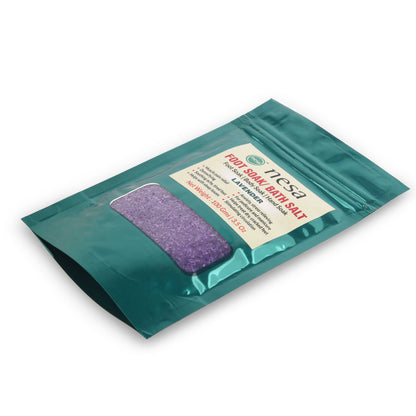 Nesa Lavender Bath Salt/Foot Soak (100g) | Muscle Pain Relief, Stress & Anxiety Relief | Dry Feet Care | Manicure and Pedicure |Self-Care & Relaxation